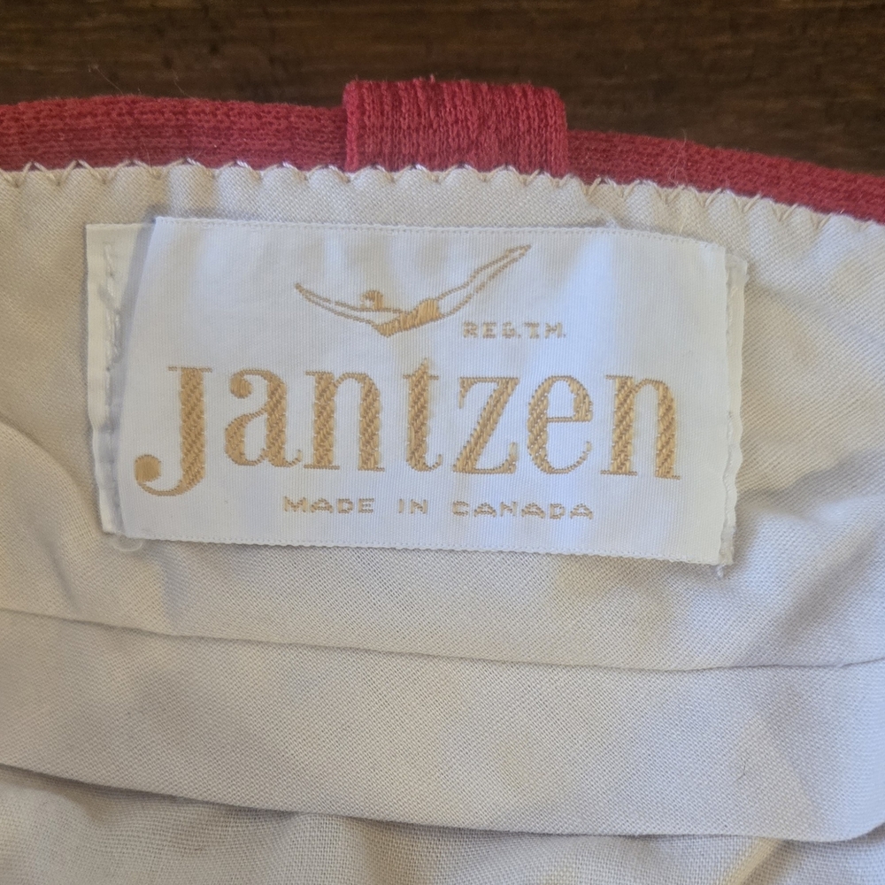 Rare Vintage 70s Jantzen Flared Polyester Pants